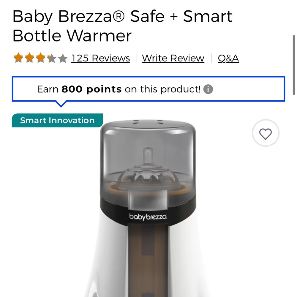 Babybrezza Bottle Smart Warmer
